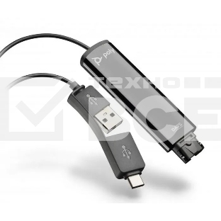 Адаптер USB Plantronics DA75, черный, 786C6AA