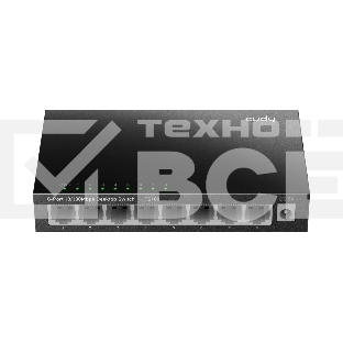 Коммутатор 8-Port 10/100 Mbps Desktop Switch, 8 10/100M RJ45 Ports, Loop Detection, Metal Case, Power Saving, Plug & Play