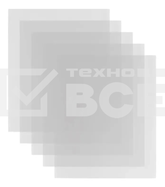 Обложка Silwerhof 382169 Солнечная коллекция для учебника с липк.сл. (набор 10шт) ПП 70мкм гладкая прозр. 250х380мм