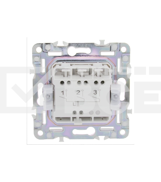 Выключатель 3-кл. IEK SKANDY SK-V11G 10А графит SK-V30-0-10-K53