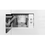 Микроволновая печь встраиваемая Bosch BFL 520MW0 белый, 20 л, 800 Вт, переключатели - поворотный механизм, фото3