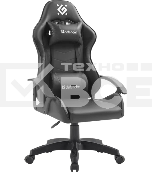 Кресло игровое Defender ORACLE BLACK CARBON 64044