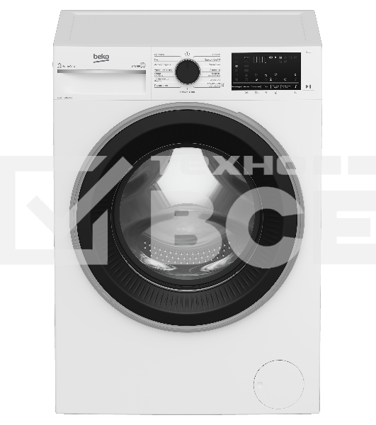 Стиральная машина Beko B3WFR56H2W белый, загрузка фронтальная 6,5 кг, 1200 об/мин., класс: А