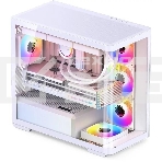 Корпус без блока питания JONSBO D300, Mini-Tower, TG, no fan, 2xUSB-A 3.2 + 1xUSB-C 3.2, mATX, mITX White, фото40