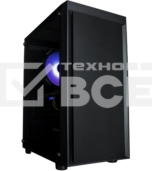 Компьютерный корпус MiniTower Zalman T3 PLUS черный (Zalman T3 PLUS) (без блока питания)