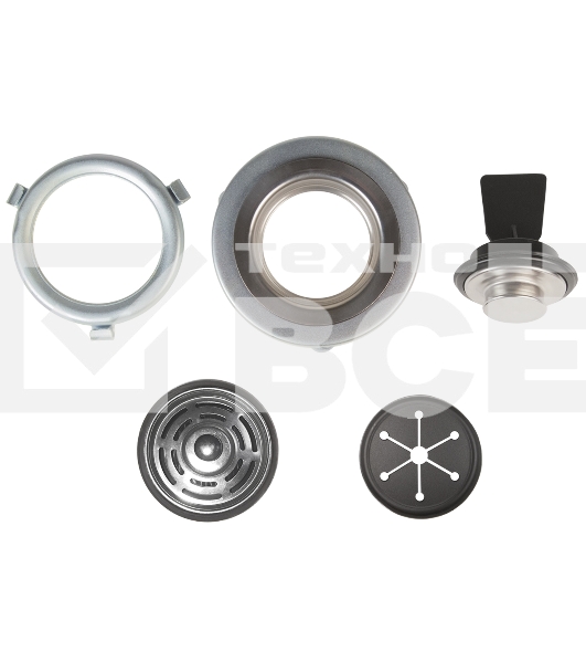 Измельчитель пищевых отходов Bort TITAN 4000 (Control) Мощность л.с. 0,75; 560 Вт; 4,2 кг/мин; 3200 об/мин; 1400 мл; Металл;набор аксессуаров 5 шт [93410242]