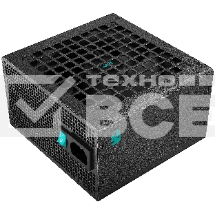 Блок питания Deepcool/GamerStorm PQ750G (ATX 3.1, 750W, Full Cable Management, PWM 120мм fan, 80 PLUS GOLD, Active PFC + Half Bridge + DC/DC, Full Japanese Capasitors, Gen5 PCIe) RET