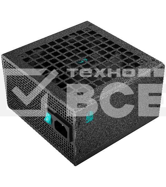 Блок питания Deepcool/GamerStorm PQ750G (ATX 3.1, 750W, Full Cable Management, PWM 120мм fan, 80 PLUS GOLD, Active PFC + Half Bridge + DC/DC, Full Japanese Capasitors, Gen5 PCIe) RET