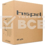 Компьютерный корпус без блока питания HSPD M321, Mesh Mini-tower, черный, slide TG, 0.45 SPCC, 2x140мм ARGb+1x120мм ARGb mATX, mITX 160/340/184мм 2x2.5