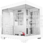 Компьютерный корпус Bloody CC-121 белый без БП mATX 7x120мм 1xUSB2.0 1xUSB3.0 audio, фото3