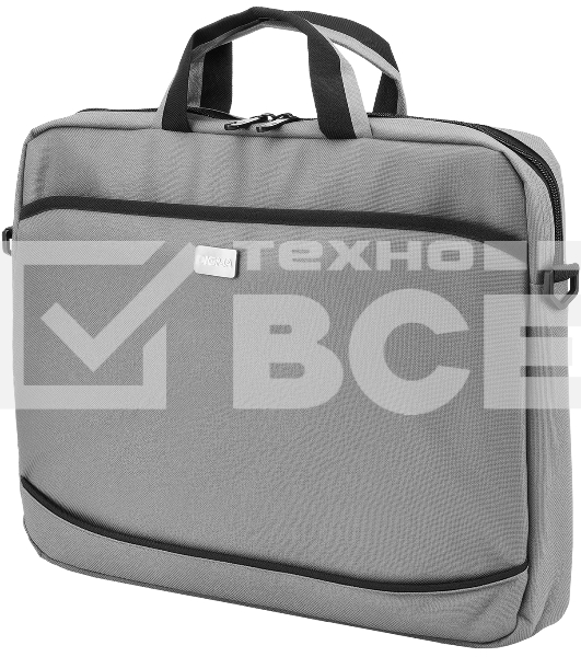 Сумка для ноутбука 15.6' Digma R-212 серый/черный полиэстер (R212GbK)