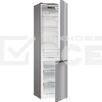 Холодильник Gorenje NRK6201ES4 серебристый двухкамерный 235/96 л морозилка снизу, No Frost, фото8
