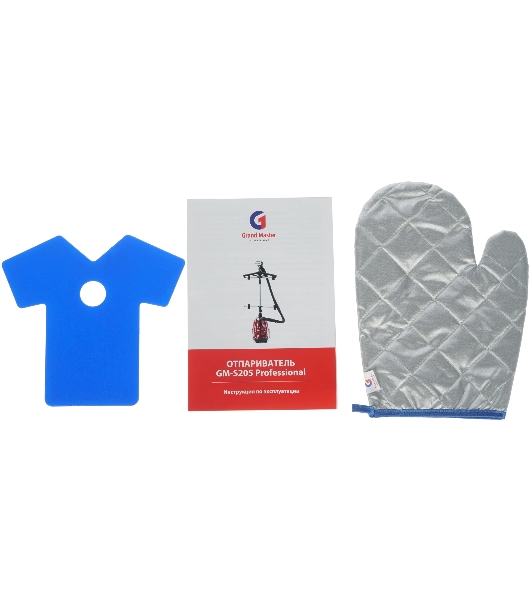 Отпариватель Grand Master GM-S205 Professional серебристый, 2300 Вт, 80 г/мин, 2500 мл