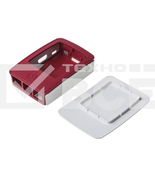 Корпус Raspberry Pi 3 Model B Official Case BULK, Red/White, для Raspberry Pi 3 Model B (909-8132)