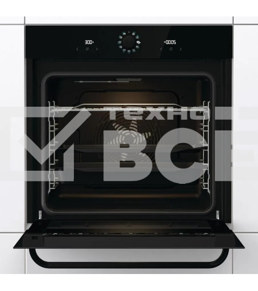 Духовой шкаф электрический Gorenje BOS67371SYB черный, встраиваемый