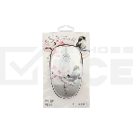 Мышь проводная Qumo Office M43 Serenity белый, 1000 dpi, USB, кнопки - 3, фото4