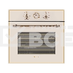 Духовой шкаф электрический встраиваемый Gefest ЭДВ ДА 622-02 В85 кремовый, фото 1