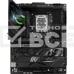 Материнская плата ASUS ROG STRIX Z890-F GAMING WIFI, LGA 1851, Intel Z890, 4xDDR5, 4xSATA, 5xM.2, 1xPCIe 5.0 x16, 1xPCIe 4.0 x4, 1xHDMI, 1xDP, 2xUSB-C, 1x 2.5Gb LAN, 4xUSB-A 3.2 Gen 1, 4xUSB-A 3.2 Gen 2, 2xUSB-A 2.0, 2xUSB-C Thunderbolt 4, 2x3.5 мм, 7.1, 