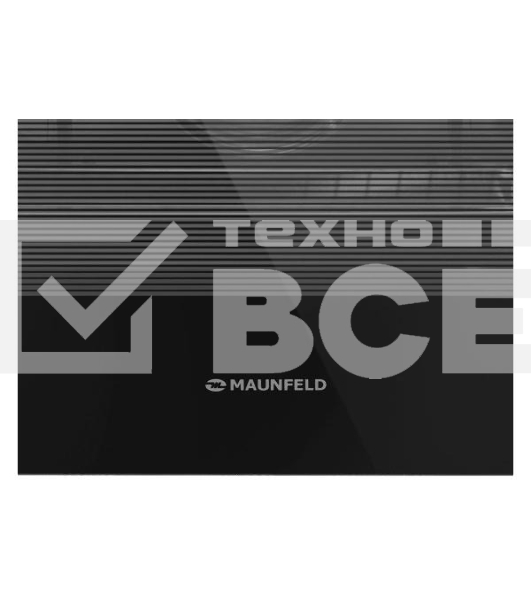 Шкаф духовой электрический Maunfeld AEOD60103S черный