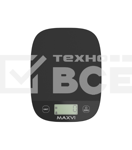 Весы кухонные Maxvi KS101P черный