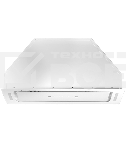 Вытяжка встраиваемая Zigmund & Shtain K 014.7 W белый, 72 см, 1100 куб. м/ч, 62 дБ