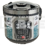 Мультиварка DELTA DL-6528 черная: 900 Вт,5л, 31 ПРОГРАММА (4), фото 1