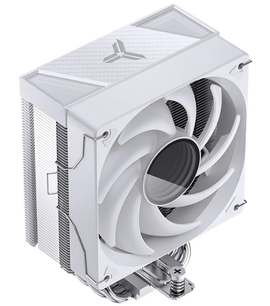 Кулер для процессора JONSBO CR-1000 V2 PRO ARGB (230W, 4-pin PWM, 157мм, Al/Cu, 6x6мм, ARGB, 1x120мм, 59.48CFM, 32.0dBA, 1500RPM, S: 1700/1200/115X, AM4/AM5 белый)