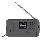 Радиоприемник Maxvi PR-03 grey (AM\FM, аналоговый тюнер, 2 х АА), фото2