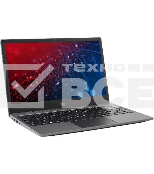 Ноутбук IRU Tactio 14RLH серый Ryzen 5 7430U 8Gb SSD 256Gb AMD Radeon Graphics 14