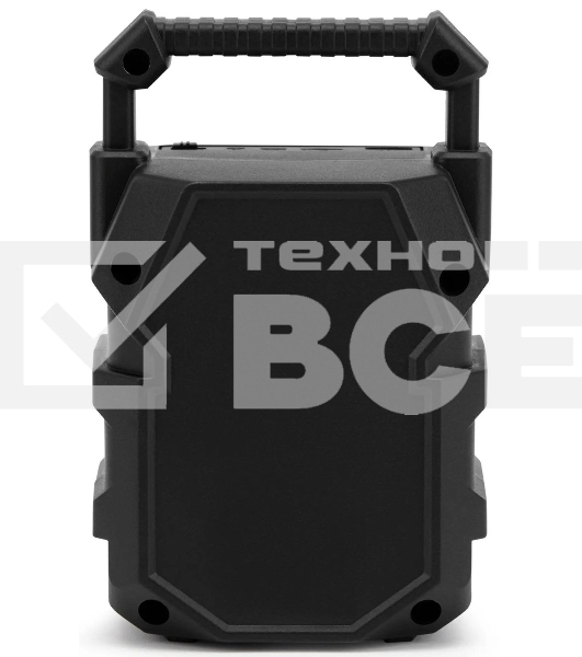 Колонка портативная Hyundai H-PS1000 черный 9 Вт 1.0 BT/USB 10м 500mAh