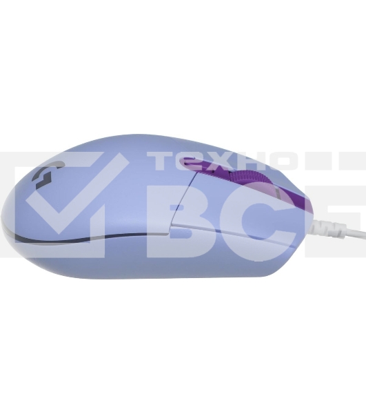 Мышь проводная Logitech G102 LIGHTSYNC фиолетовый, 8000 dpi, USB, кнопки - 6