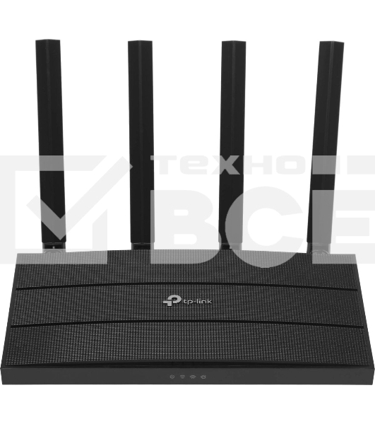 Роутер TP-Link AX1500 Dual-Band Wi-Fi 6 RouterSPEED: 300 Mbps at 2.4 GHz + 1201Mbps at 5 GHzSPEC: 4× Antennas, 1GHz Dual Core CPU, 1× Gigabit WAN Port + 3× Gigabit LAN Ports, 1024-QAM, OFDMAFEATURE: Tether App, WPA3, Access Point Mode, IPv6 Supported, IPTV, Bea