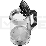 Чайный набор Kitfort КТ-6776 1.8л. 2200Вт черный/нержавеющая сталь корпус: Металл/стекло/пластик, фото5