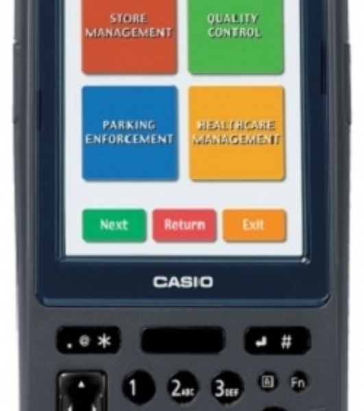Терминал сбора данных Casio IT-600 1D, Bluetooth, Windows CE .NET 5.0 EN
