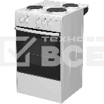 Плита электрическая Darina S EM331 404 W белый, конфорок 3 шт, духовка 50 л, 50 см x 85 см x 56 см, фото2