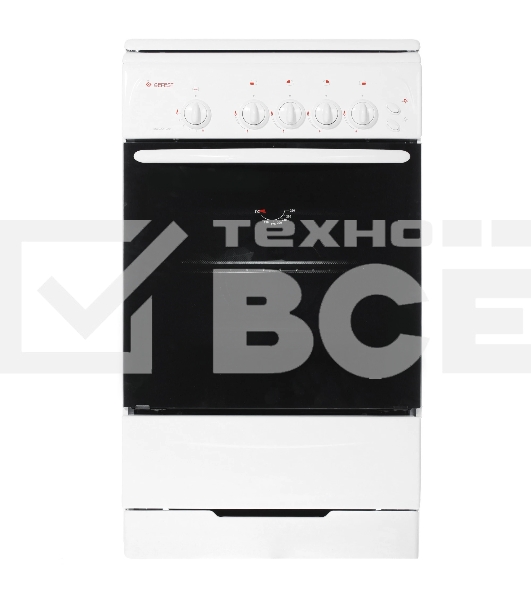 Плита газовая Gefest ПГ 3200-06 белый, конфорок 4 шт, духовка 42 л, 50 см x 85 см x 57 см