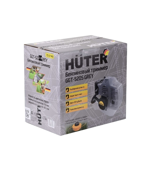 Триммер бензиновый Huter GGT-520S, 3,4 л.с.
