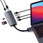 Док-станция Satechi ST-TCDMMAM, USB Type-C, USB/USB Type-C/HDMI/RJ-45,SD/microSD,USB Type-C, фото3