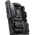 Материнская плата MSI MAG X870E TOMAHAWK MAX WIFI, AM5, AMD X870E, 4xDDR5 (до 256 ГБ), 4xSATA, 4xM.2 (2xPCIe 5.0, 2xPCIe 4.0), 1xPCIe 5.0 x16, 1xPCIe 4.0 x16, 1xPCIe 3.0 x16, 1xHDMI, 1x5Gb LAN, Wi-Fi 7, Bluetooth 5.4, 2xUSB-C 40Gbps (USB4), 1xUSB-C 10Gbps, 2xUSB-A 10Gbps, 3xUSB-A 5Gbps, 4xUSB-A 2.0, 3x3.5 мм + S/PDIF оптический, 7.1, чёрный, ATX, фото4