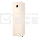 Холодильник Samsung RB37A5200EL/WT бежевый двухкамерный 269/118 л морозилка снизу, фото2