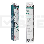Гарнизон Сетевой фильтр EHLW-1 10А 1.8м 5 розеток белый (21214), фото4