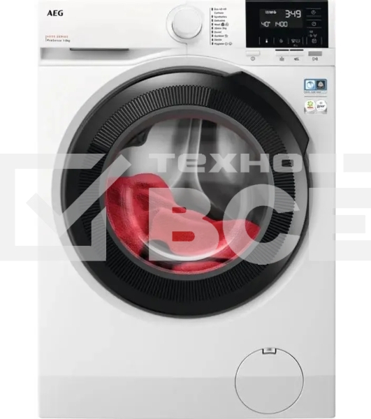 Стиральная машина AEG LFR61844BE белый, загрузка фронтальная 8 кг, 1400 об/мин., класс: А