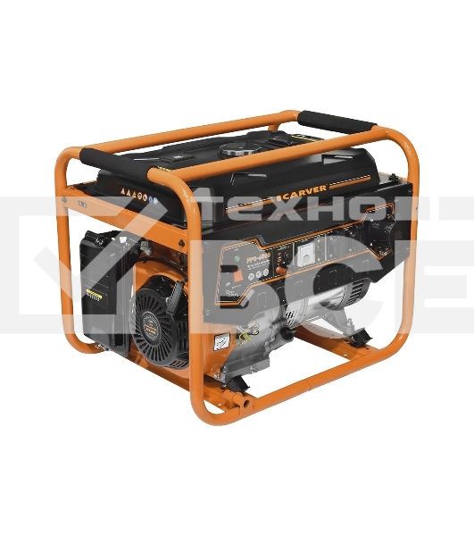 Электрогенератор бензиновый Carver PPG- 6500, 5.5 кВт, 74 дБ, 79 кг