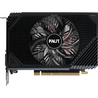 Видеокарта Palit GeForce RTX 3050 StormX V1, 6 GB GDDR6, 96bit, DisplayPort, HDMI, DVI-D, GPU 1470 MHz