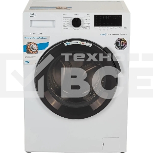 Стиральная машина Beko WSPE7H616W белый, загрузка фронтальная 7,5 кг, 1200 об/мин., класс: А