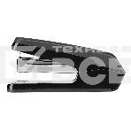 Степлер настольный Deli E0464BLACK Exceed 24/6 26/6 (25листов) черный 100скоб металл/пластик закрытый/открытый коробка, фото2