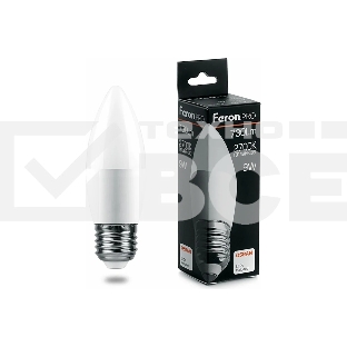 Лампа светодиодная FERON PRO LB-1309 (38062) свеча E27 9W 2700K