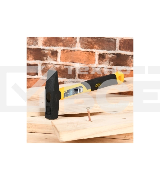 Молоток слесарный Deli DL442003 300 гр фибергласовая рукоять