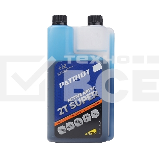 Масло полусинт. PATRIOT SUPER ACTIVE 2T дозаторная 0,946л.