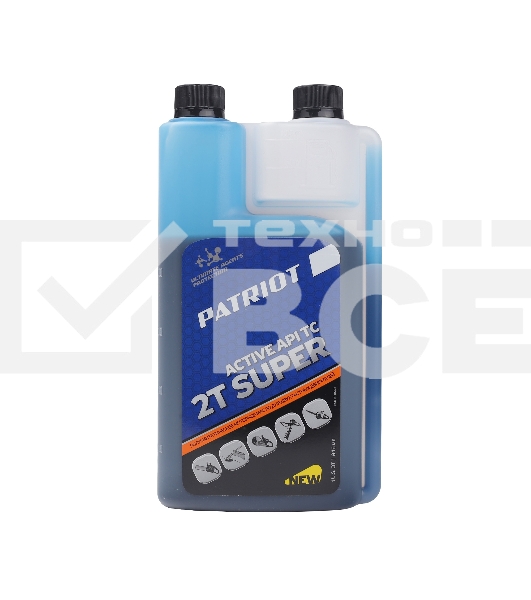 Масло полусинт. PATRIOT SUPER ACTIVE 2T дозаторная 0,946л.